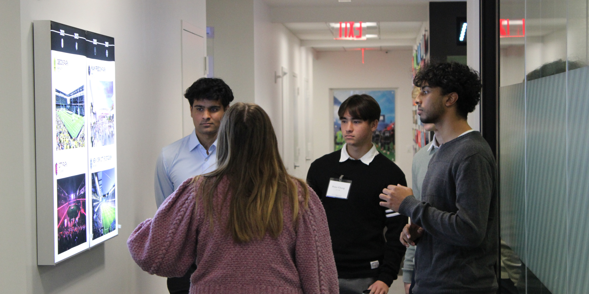 Students tour Major League Soccer.