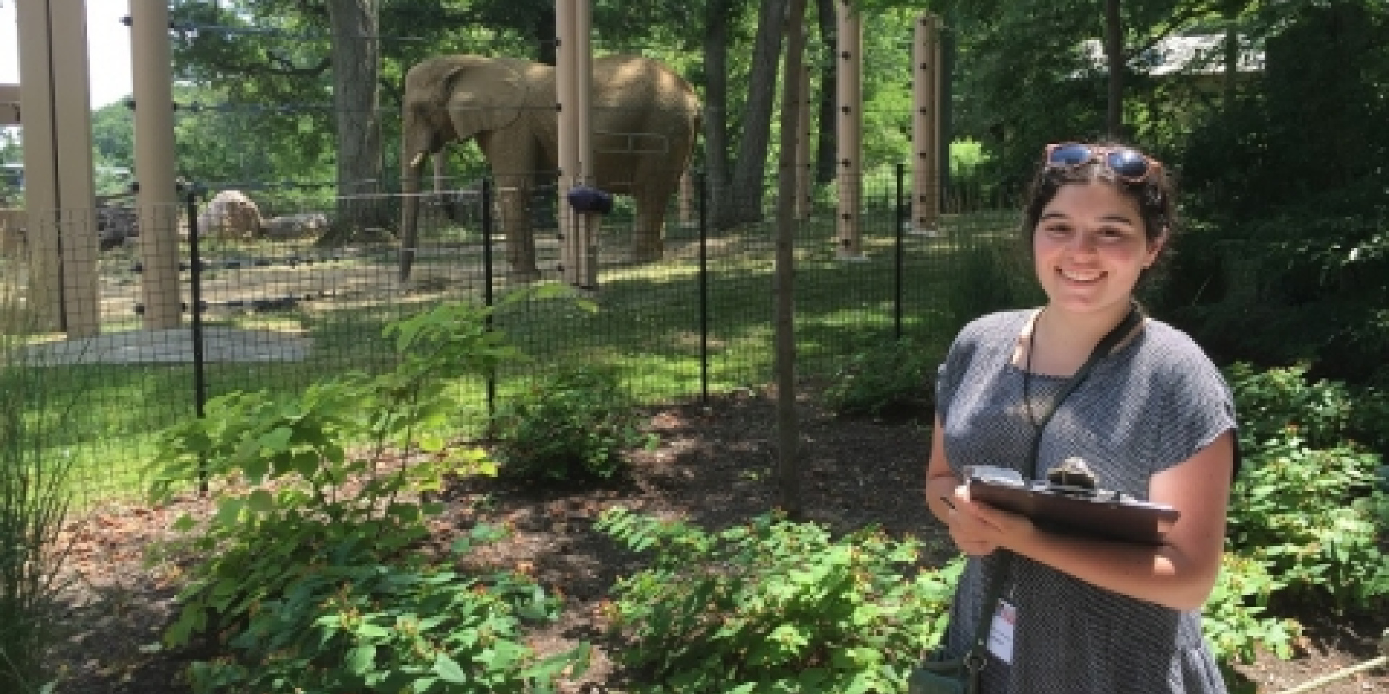 WEP Student in her summer internship