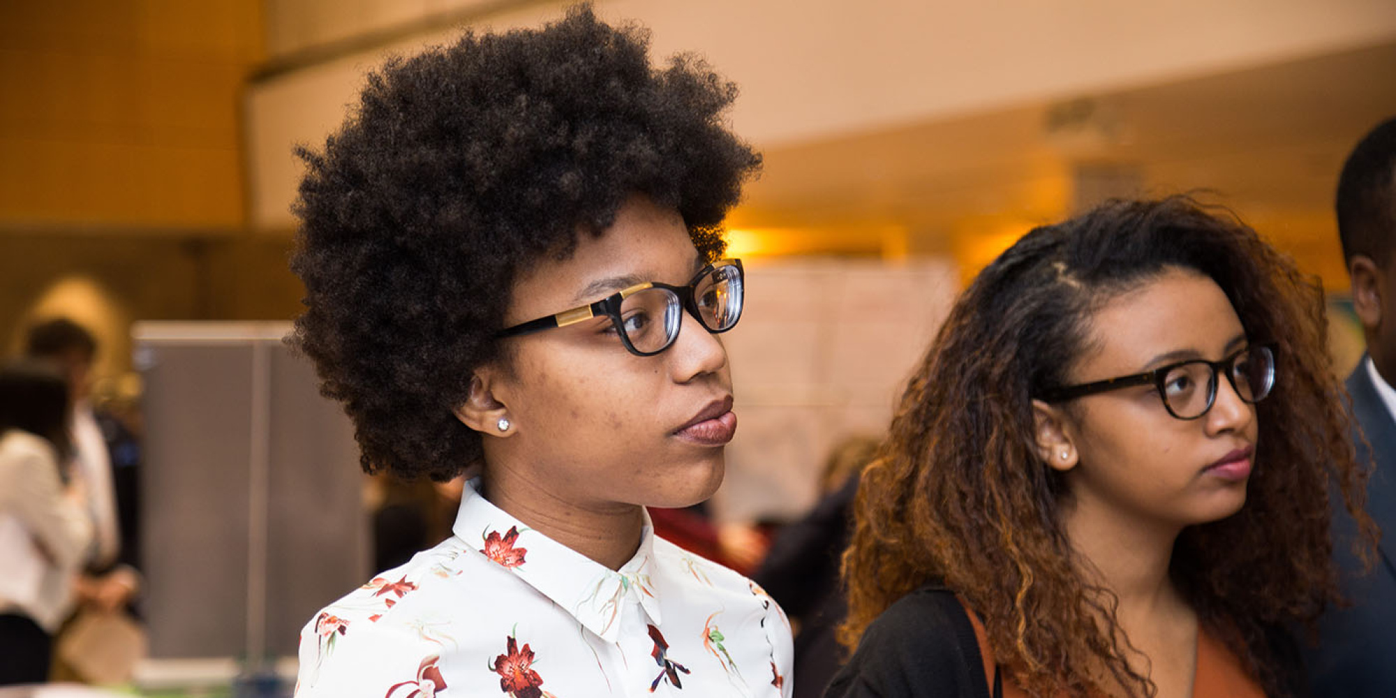 Students at Spring Career Fair