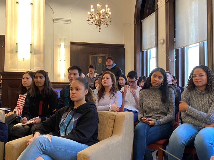 Student Audience at My First Summer panel.