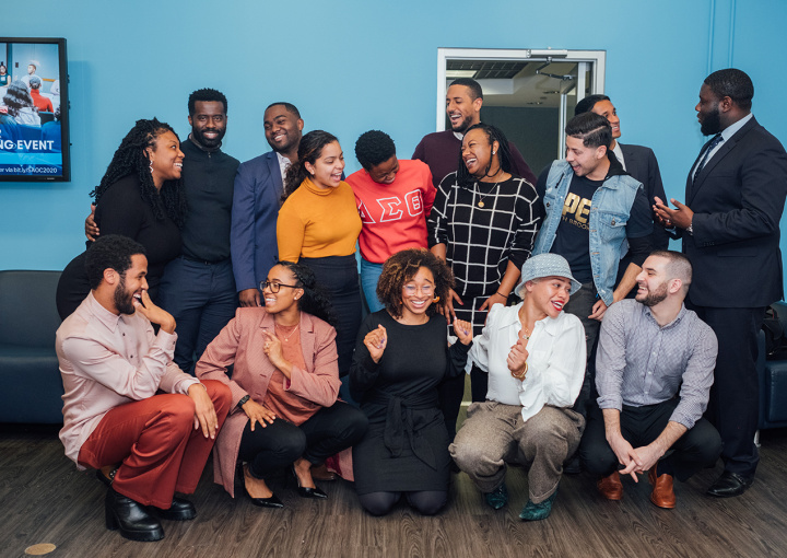 Alumni of Color panel and networking event. 