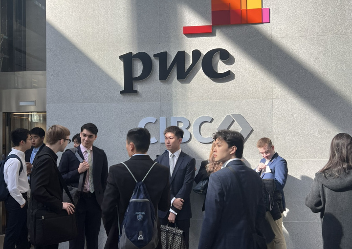 students at PwC